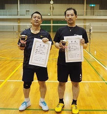 写真:男子優勝組