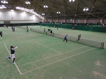 試合の様子の写真