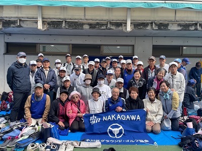 写真：グラウンド・ゴルフ大会のメンバーの皆様