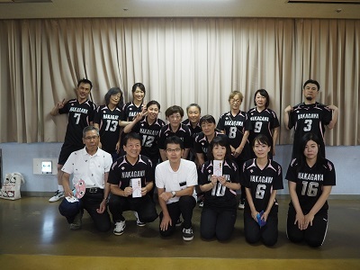 写真：レクリエーションインディアカ大会のメンバーの皆様