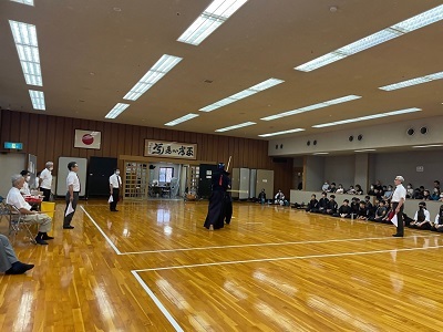 写真：剣道大会の様子