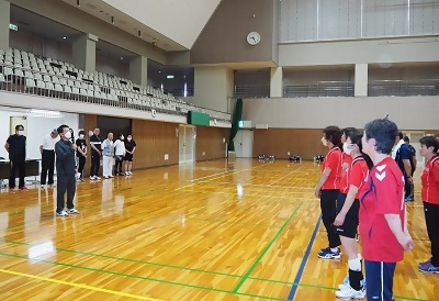 レクリエーションインディアカ大会の写真