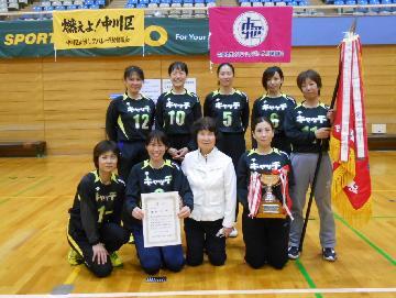 写真:優勝キャッチの皆さん