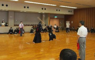 写真:剣道大会の様子