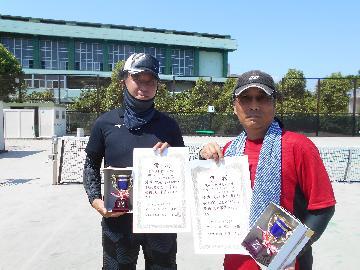 写真:シニア男子の部 優勝