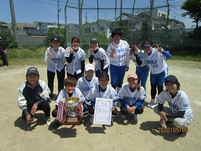 写真:女子の部優勝チーム