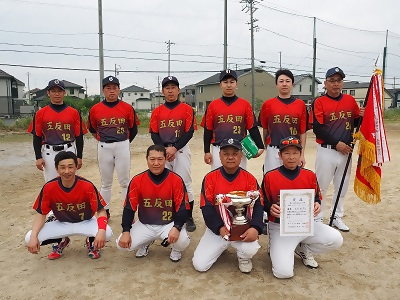 写真:壮年の部優勝チーム
