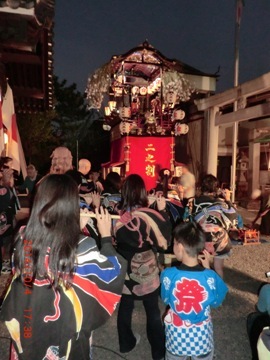 写真:当日の風景(二ノ割2)