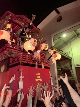 写真:当日の風景(三ノ割1)