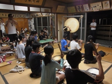 写真:練習風景(一ノ割3)