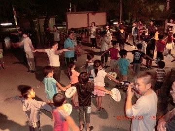 写真:練習風景(四ノ割1)