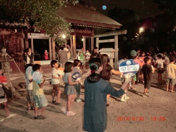 写真:練習風景(五ノ割1)