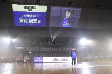 写真：港区長による魅力PR