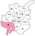 地図：港区の所在地