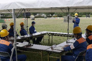 港区本部運営訓練の写真