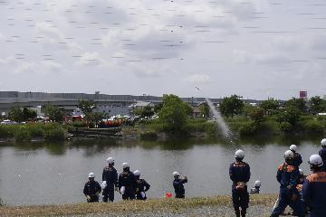 水難救助訓練の写真1
