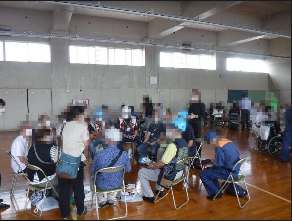 写真:要配慮者講習の様子