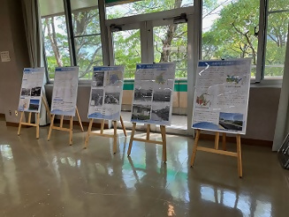 写真:伊勢湾台風展パネル