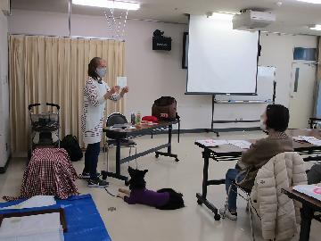 写真：2月16日港保健センター