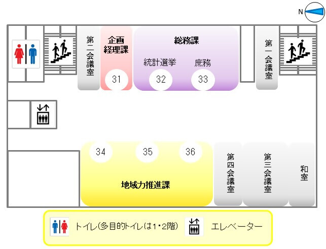地図:3階フロアマップ