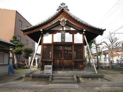 写真：正徳町2丁目神明社本殿