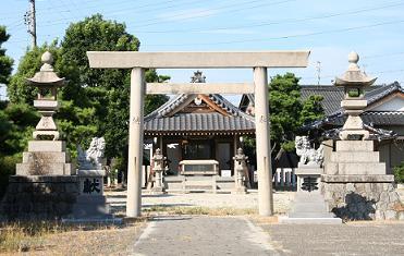 写真：善進　神明社(Zenshin Shimmei Shrine)