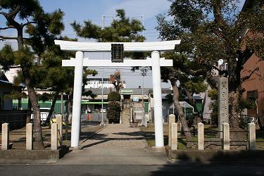 写真：荒子水神社