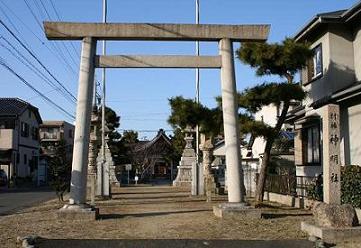 写真：七反野　神明社(Shichitanno Shimmei Shrine)