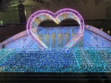 写真：名古屋港冬のイルミネーション1