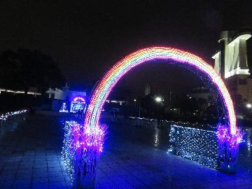 写真：名古屋港冬のイルミネーション3