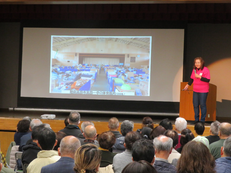 写真:講演会の様子