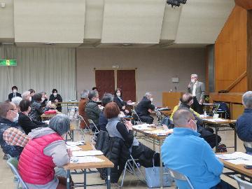 写真:防災白熱教室の様子