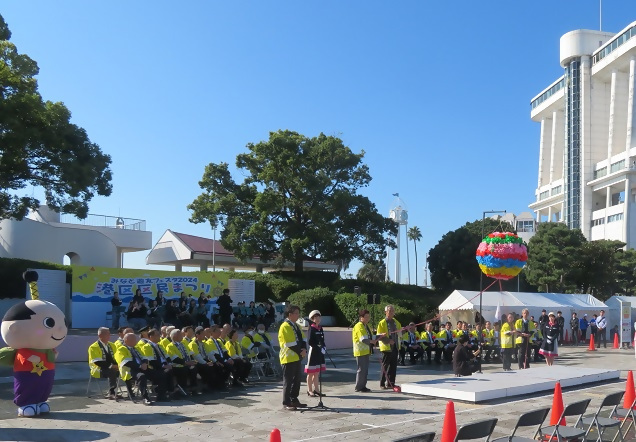写真:オープニングセレモニーの様子