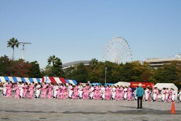 写真:民謡踊りの様子 第18回 平成19年(2007年)