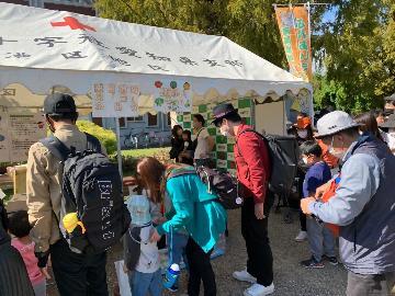 写真：屋外企画の様子