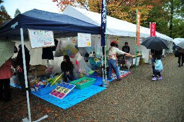 写真：授産施設コーナー