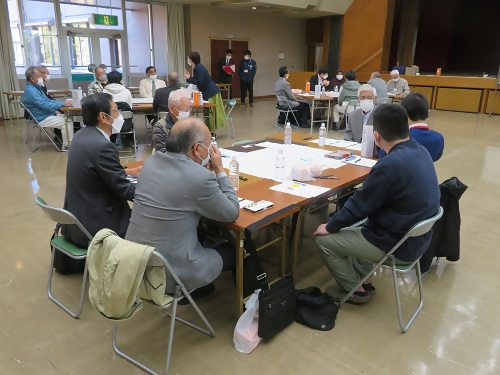 写真：多文化共生ワークショップの様子