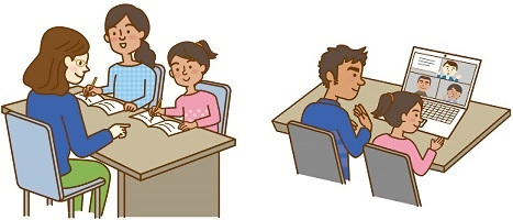 日本語教室のイラスト