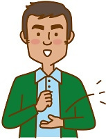 イラスト：話を理解した