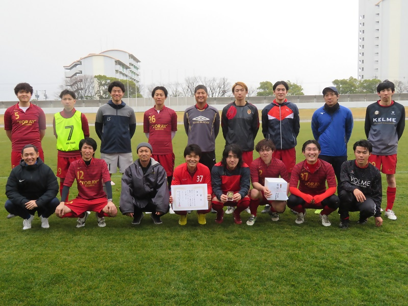 優勝チーム「東レ名古屋」」の皆さんの写真