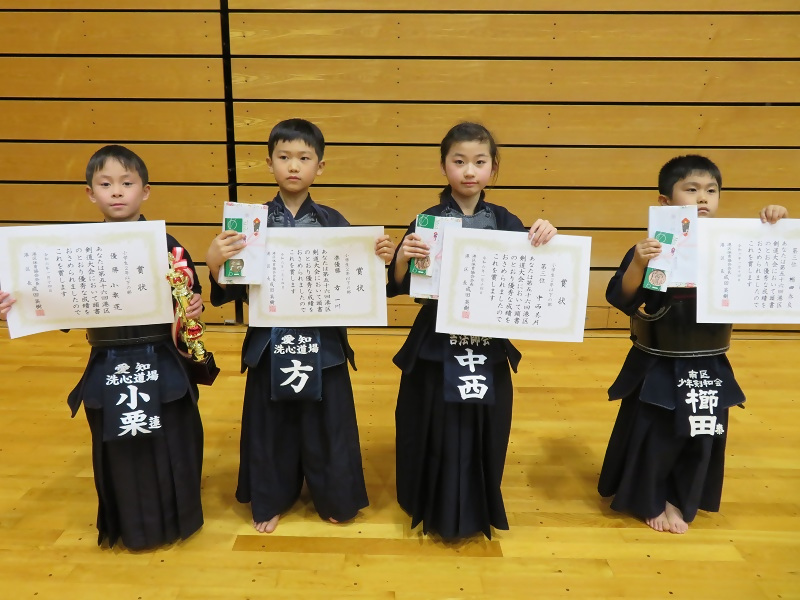 小学生2年生以下の部の入賞者の皆さまの写真