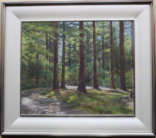 写真:日本画の部 市長賞作品