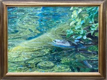 写真:洋画の部 市長賞作品