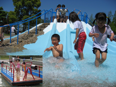 じゃぶじゃぶ池の写真