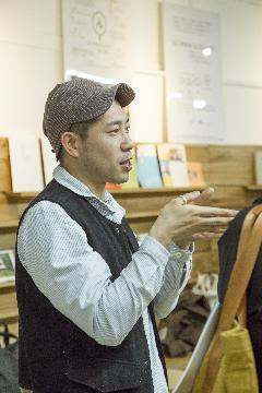 写真:熱く語る古橋さん