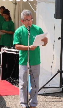 写真：名古屋けいば実況アナウンサー 畑野謙二さん