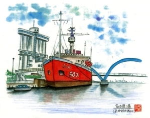 イラスト：名古屋港