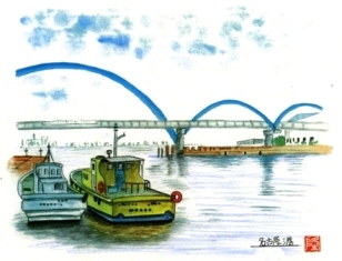 イラスト：名古屋港