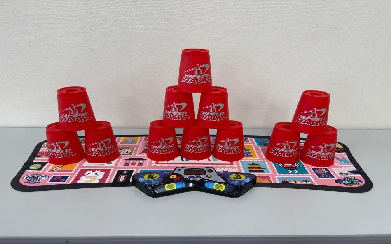 スポーツスタッキングセットの写真