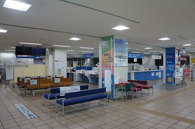 写真：南区市民課窓口